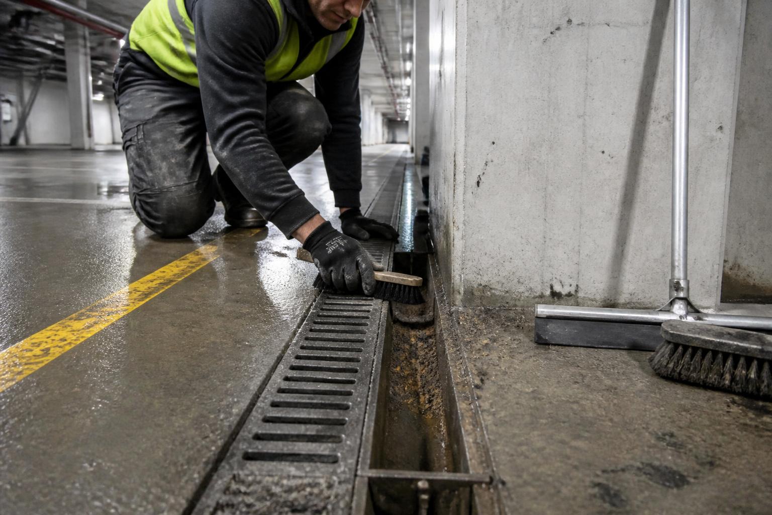 Detail & drainage cleaning